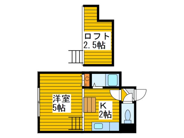 パ－クサイドヴィラの物件間取画像